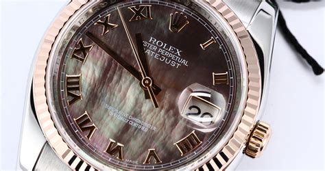 black mop string dial 26mm rolex|Rolex Black Mop Dial .